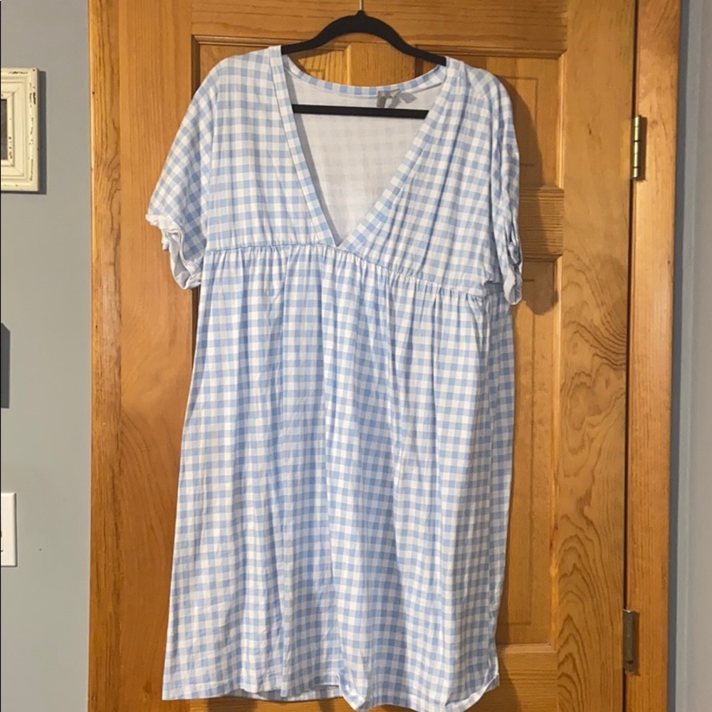 Asos gingham smock Dress
